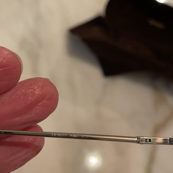 Tom Ford Eyeglasses/Sunglasses Rimless Aviators - needs lenses ($15.00) - Picture 2 of 6